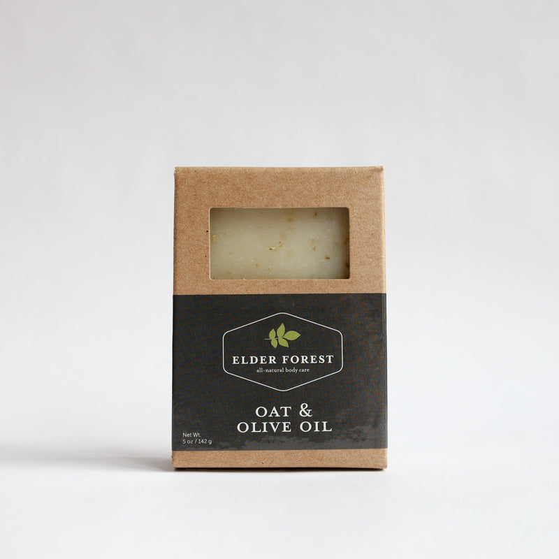 Oat and Olive Oil Handcrafted Bar Soap