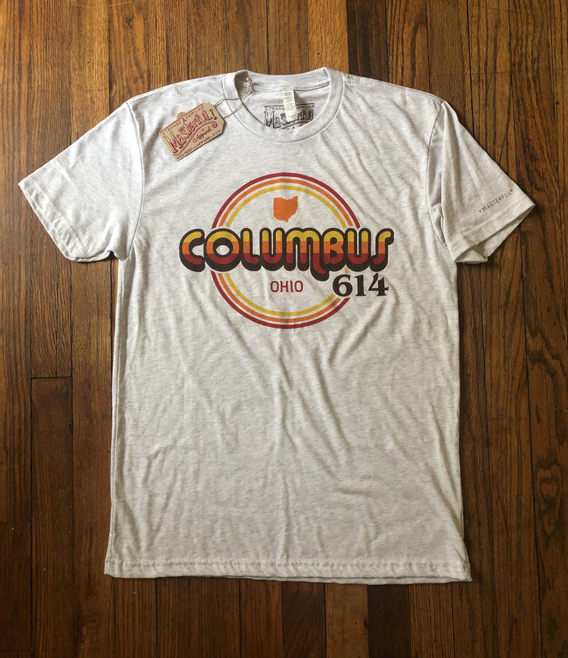 Vintage Columbus 614 T-Shirt - Celebrate Local, Shop The Best of Ohio