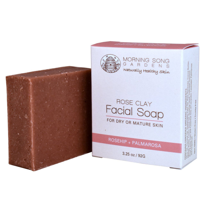 Rose Clay Facial Soap - Celebrate Local, Shop The Best of Ohio
