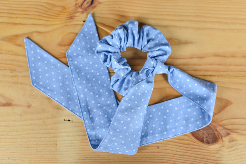 Scrunchie with Long Tie (Variety of Patterns) - Celebrate Local, Shop The Best of Ohio