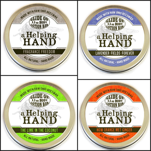 Helping Hand Body Lotion Bars - Celebrate Local, Shop The Best of Ohio