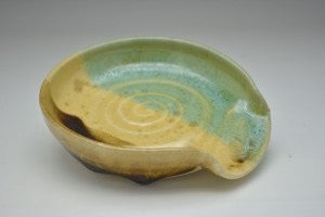 Earthtone Hand Thrown Ceramic Spoon Rest - Celebrate Local, Shop The Best of Ohio