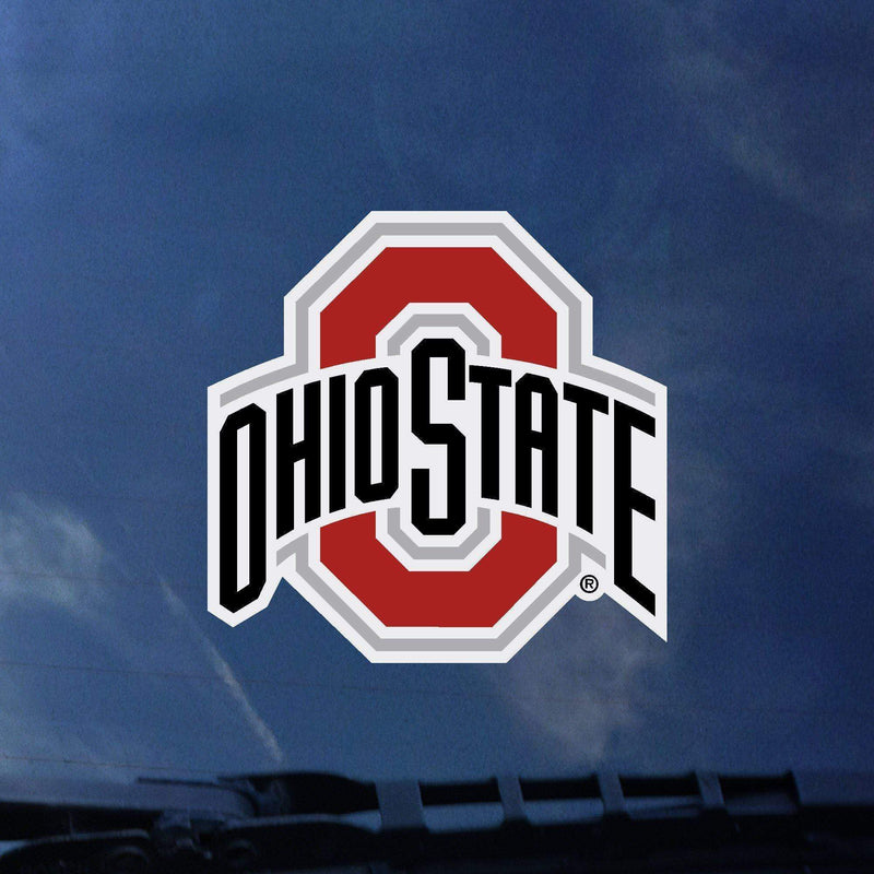 6" x 5 3/4" Ohio State Buckeyes Athletic O Decal - Conrads College Gifts