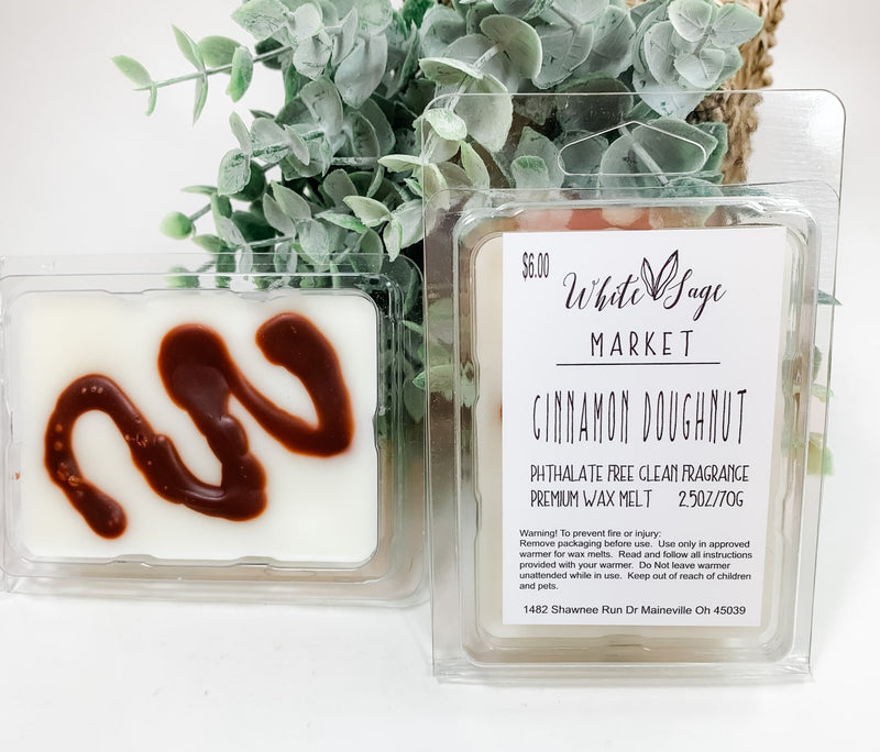 Clam Shell Wax Melt Cubes - Variety of Scents