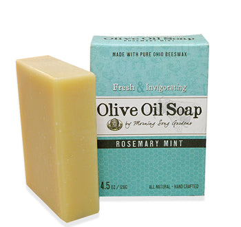 Rosemary Mint Olive Oil Soap (4.5 oz.) - Celebrate Local, Shop The Best of Ohio