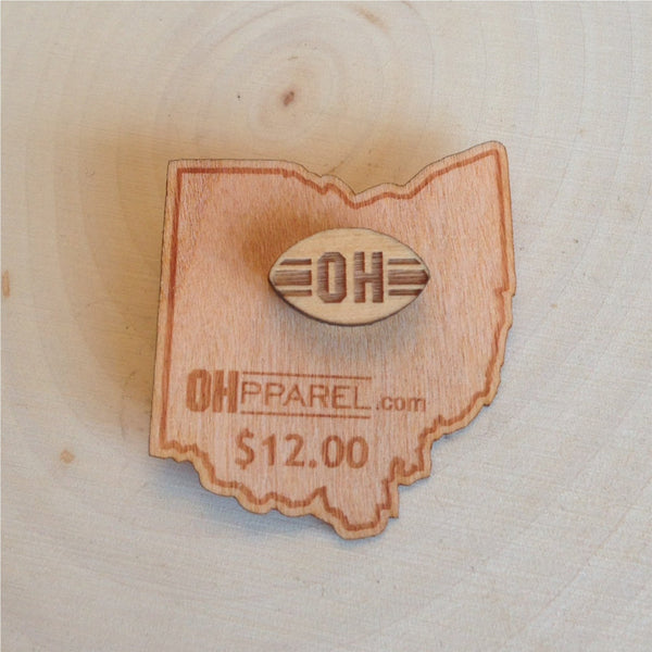 OH Football Tie Tack/Pin - Celebrate Local, Shop The Best of Ohio