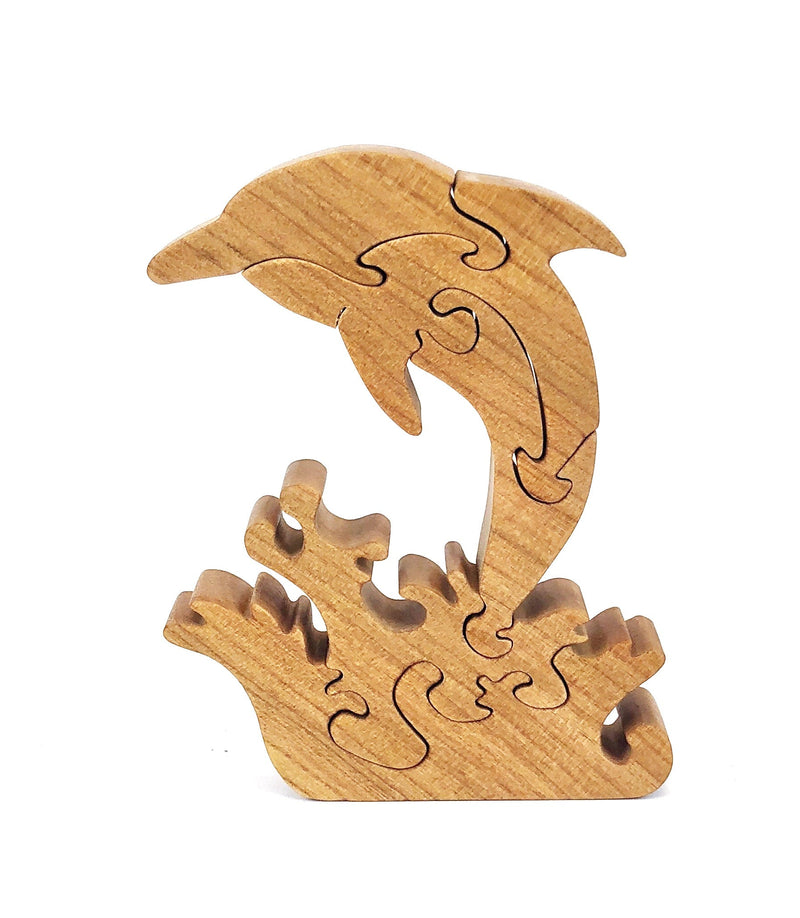 Dolphin Wood Puzzle
