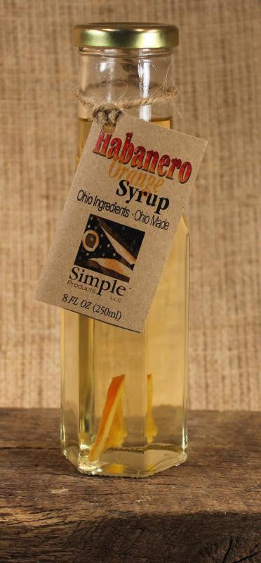 Habanero Orange Syrup (8 oz) - Celebrate Local, Shop The Best of Ohio