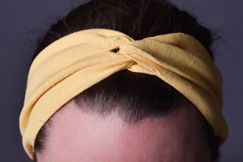 Handmade Flannel Headband with Cute Twist - Celebrate Local, Shop The Best of Ohio