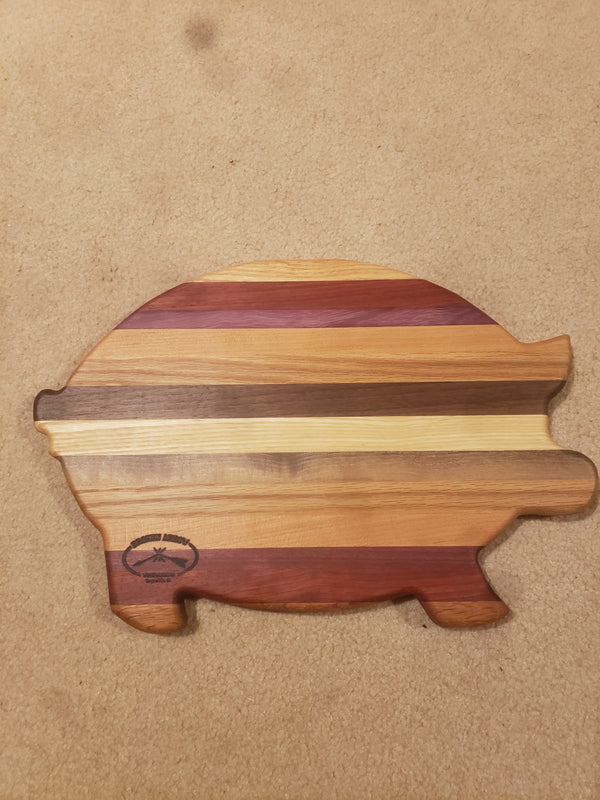 Pig Shaped Wood Cutting Board - Celebrate Local, Shop The Best of Ohio