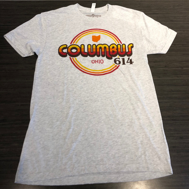 Vintage Columbus 614 T-Shirt - Celebrate Local, Shop The Best of Ohio