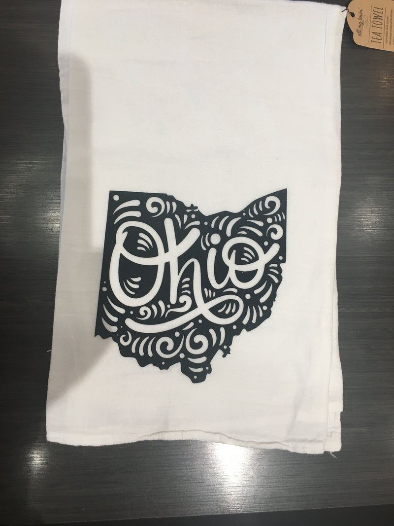 Ohio Themed Tea Towels