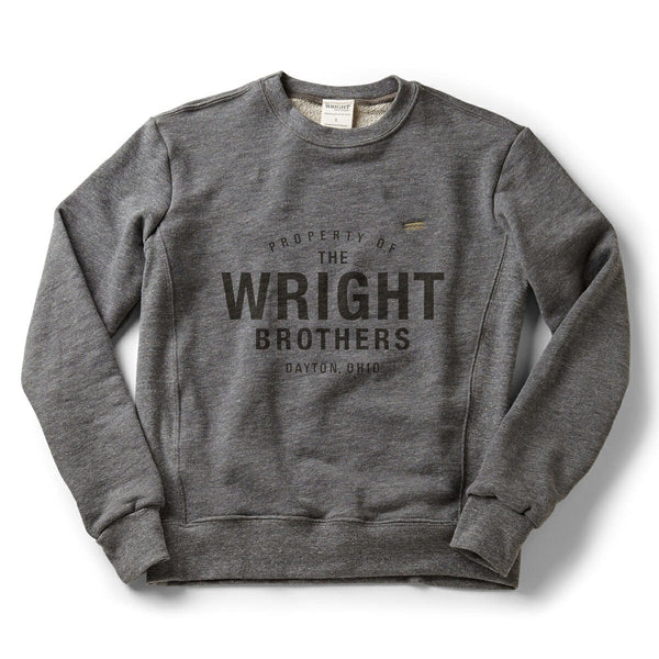 Property of The Wright Brothers Classic Crew Sweatshirt - Celebrate Local, Shop The Best of Ohio
