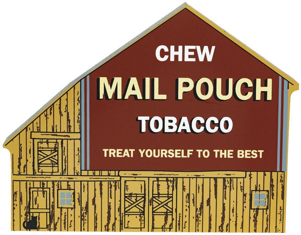 Chew Mail Pouch Tobacco Wood Shelf Sitter - Celebrate Local, Shop The Best of Ohio
