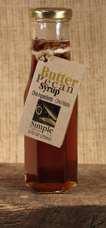 Butter Pecan Syrup (8oz) - Celebrate Local, Shop The Best of Ohio