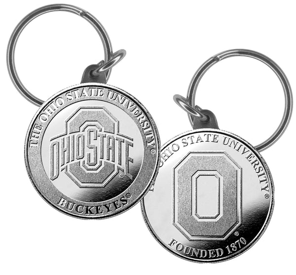Ohio State Buckeyes Athletic O and Block O Minted Coin Keychain - Conrads College Gifts