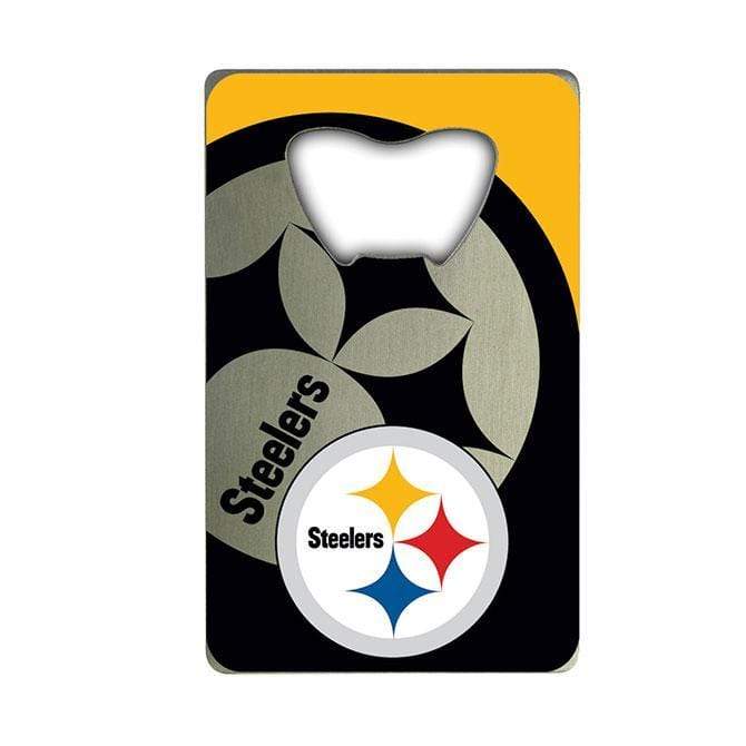 Pittsburgh Steelers Credit Card Style Bottle Opener - Conrads College Gifts